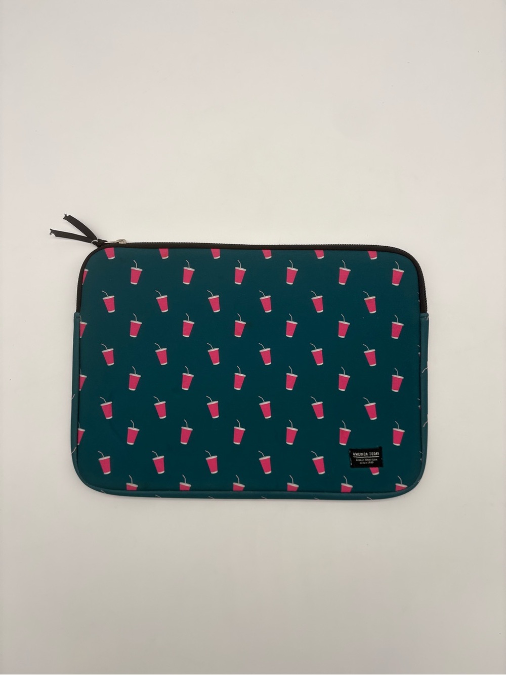 America Today: Drink Printed Laptop Sleeve